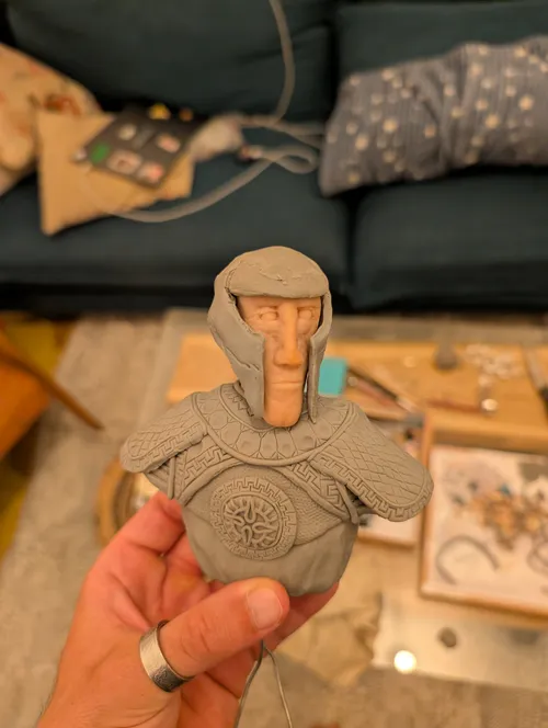 Human Warrior Bust, photo 4